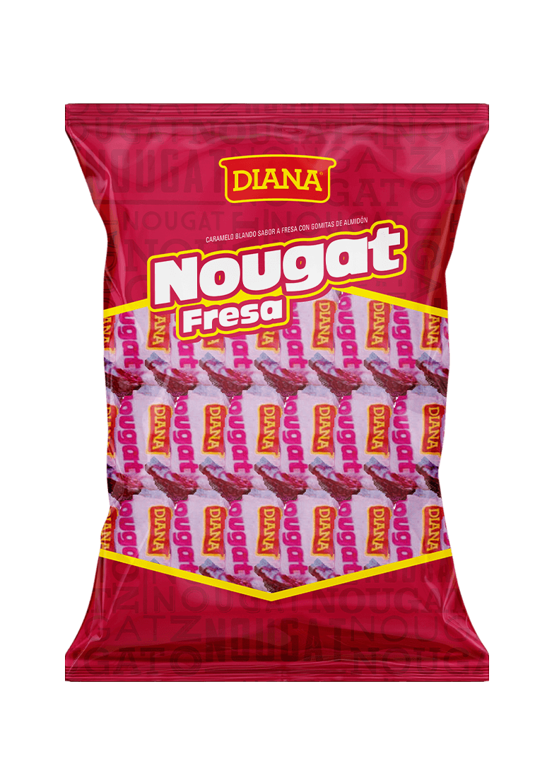 Caramelo Blando Nougat Fresa Diana