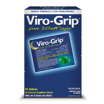 Viro Grip Noche - Alivio Gripe con Sueño