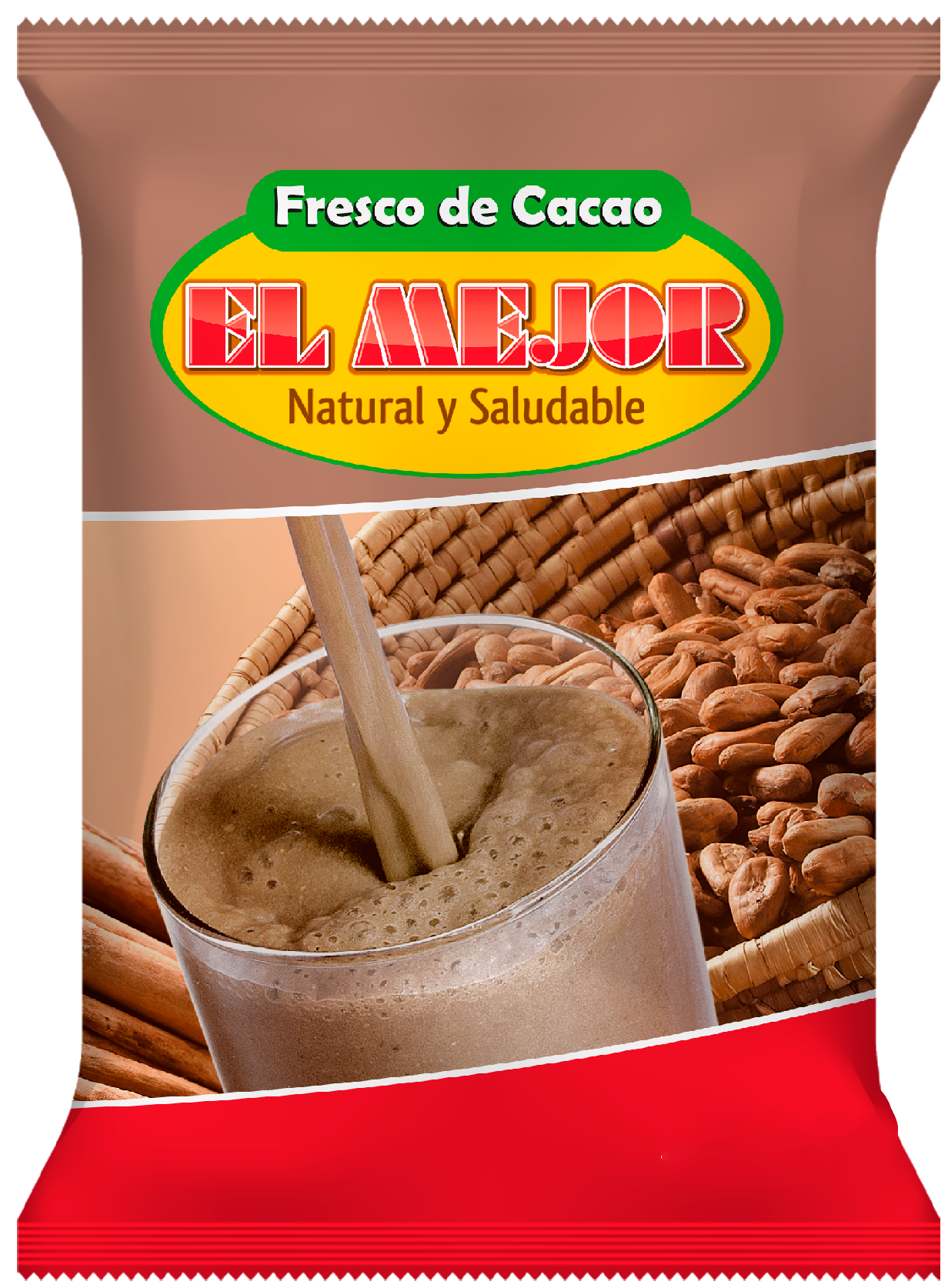 Fresco de Cacao Natural Marca El Mejor 400GR